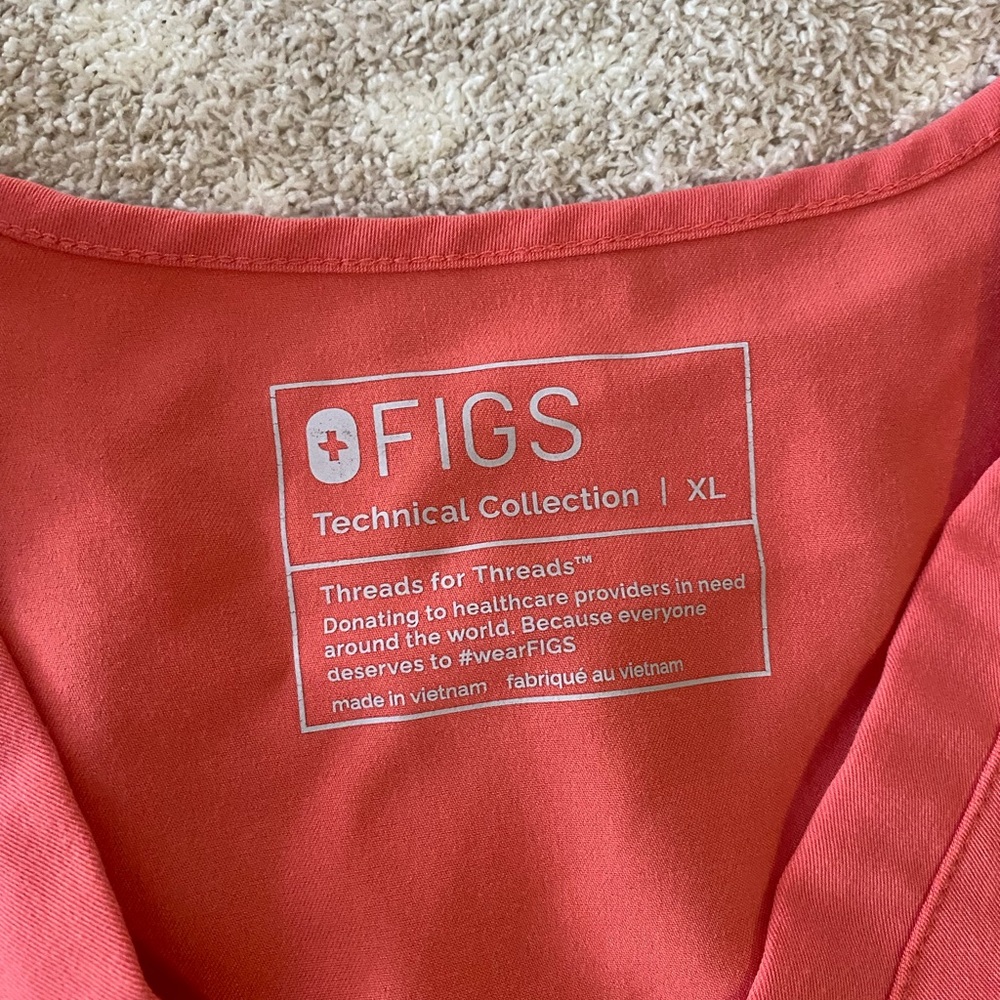 FIGS. SET. CORAL. EX LARGE.
